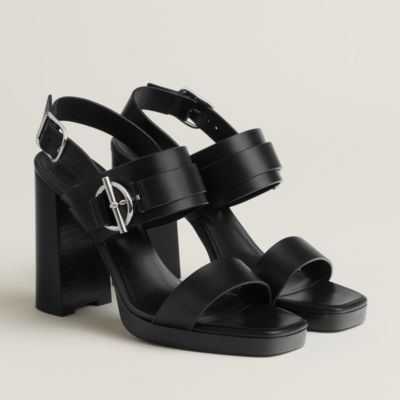 【華やかを添える☆】HERMES グレナンバックル Keen 90 サンダル 251212Z 02_thumbnail_20?